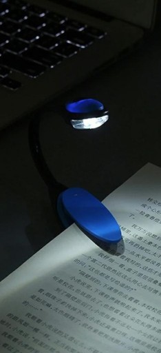 MINI LED LAMPA NA ČÍTANIE PRENOSNÝ KNIHA Klip