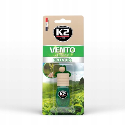 K2 VENTO - vôňa do auta (GREEN TEA) 8ml