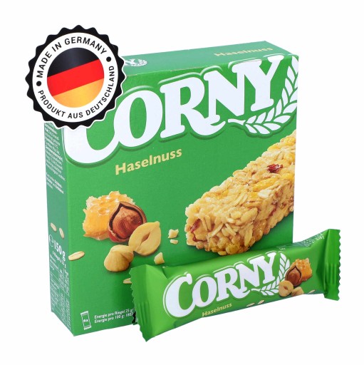 CORNY Nut Energy Tyčinka 6 kusov DE