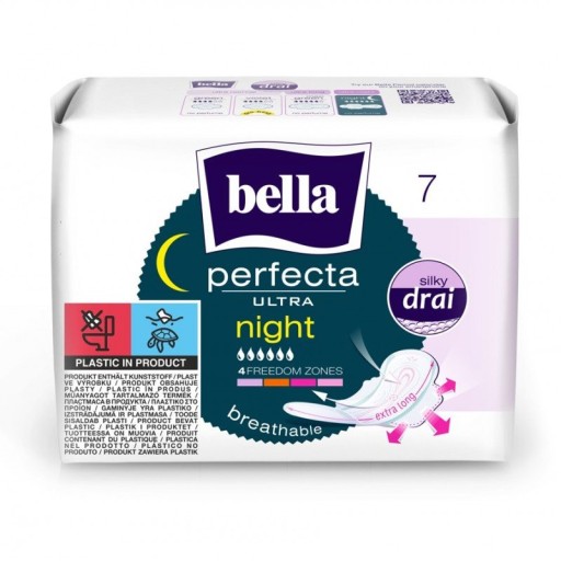 Bella Perfecta Ultra Night hygienické vložky 7 ks.