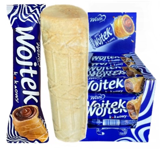 Wojtek kakaová sękacz trubička s náplňou 24g