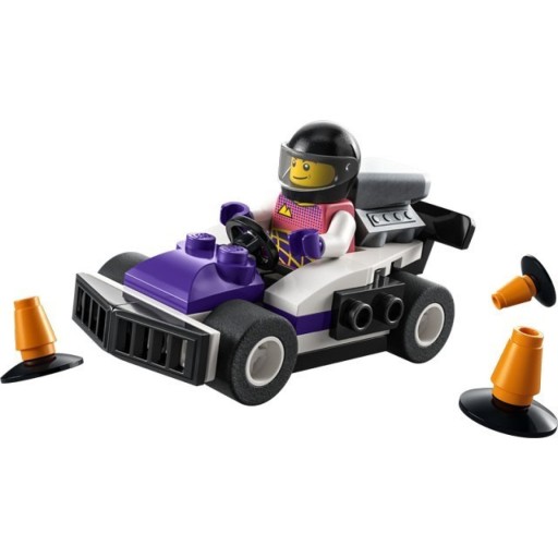 Závodná motokára LEGO City 30589