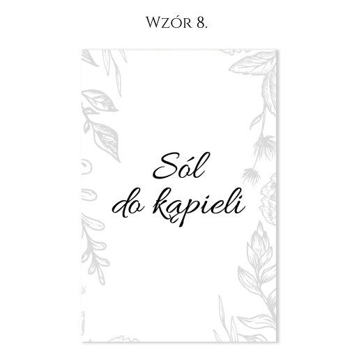 BIELY kozmetické nálepky šampón kondicionér 500ml