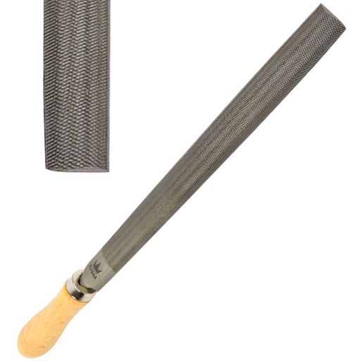 PILNÍK POLOKRUHOVÝ 250 MM Č.1 S RÚČKOU NA KOV RICHMANN C4946
