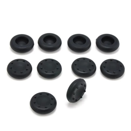 GUMA PREKRÝVKY PRE ANALÓGOVÉ GRIP PAD PS3 PS4 PS5 XBOX 8PIN 2PCS