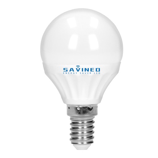 E14 guľová LED žiarovka 3W = 25W 270 lm teplá 3000K