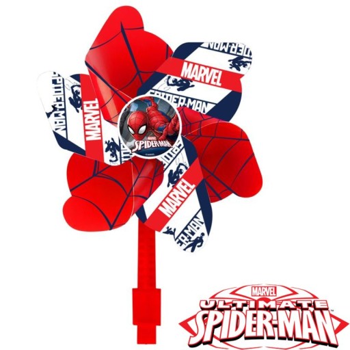 BICYKEL ČEPOVÝ KOLESKO KOLOBEŽKA BICYKEL SPIDERMAN