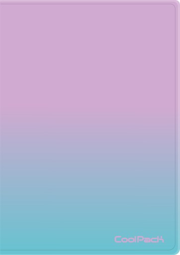 Priečinok Clear Book Coolpack Gradient Blueberry