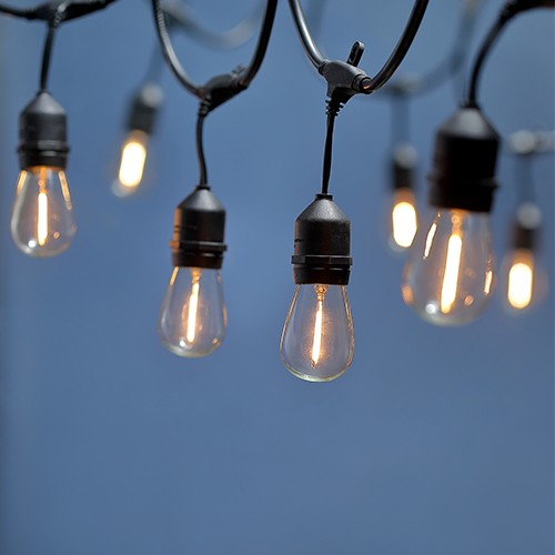 Vintage retro Edison žiarovka 1W ST45 E27 2800K