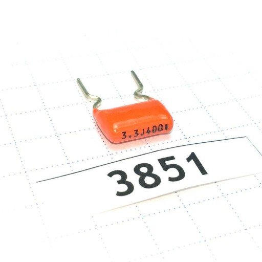 Kondenzátor MKT366 Philips 3.3nF 400V R7.5 5% x10