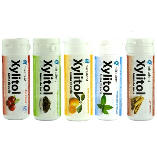 XYLITOL GUMA 30 KS MIRADENTNÁ PEPPERMINT