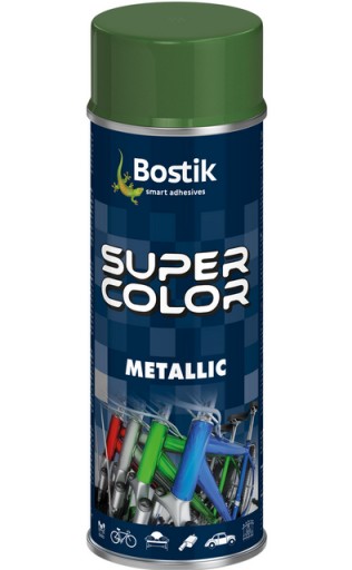 BOSTIK GREEN Super Color Metalický lak na nechty 400 ml