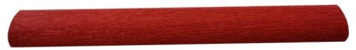 CREEPE hodvábny papier 108 TMAVO ČERVENÝ