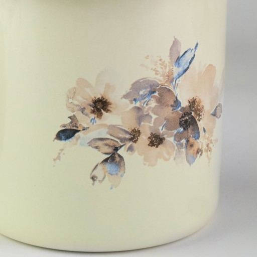 JASMINE krémový smaltovaný hrnček 400 ml