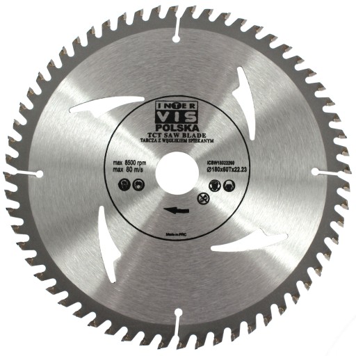 WIDIA PÍLOVÝ DISK NA DREVO I-C 180/22,2 T60