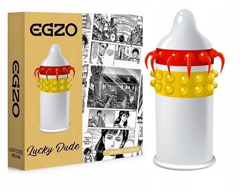 EGZO Lucky Dude výstupky zosilňujúce stimuláciu