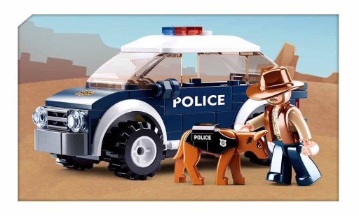 BLOCKI SLUBAN POLICAJNÁ CHASE POLICEJNÁ 106 EL.