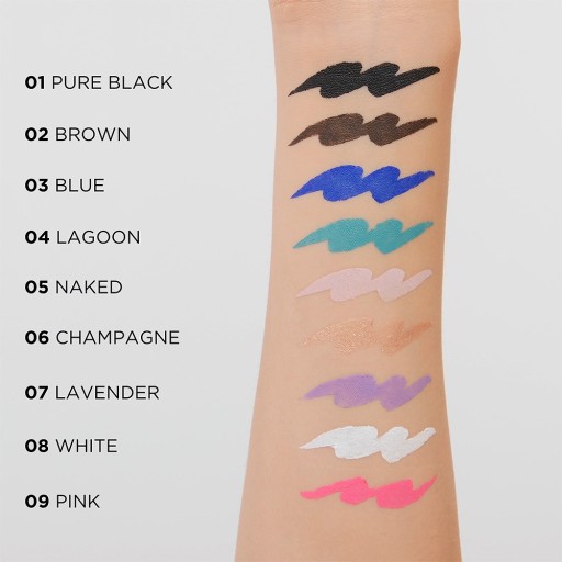 Eveline Cosmetics Variete gélová ceruzka na oči 08