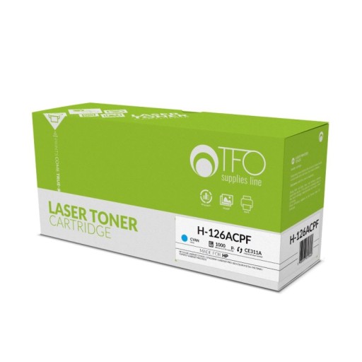 Toner HP-126A CPF TFO (CE311A. Do) 1K, bez patentu