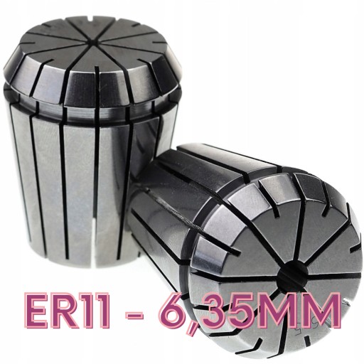 Objímka, klieština ER11 fi 6,35 mm DIN6499