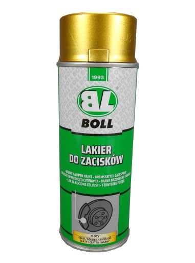 BOLL CALIPER FARBA - ZLATÁ - 400ml SPR