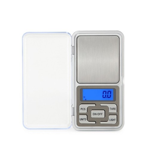 PRESNÁ VÁHA NA ELEKTRONICKÉ ŠPERKY 0,1g / 500g LCD + SÚPRAVA BATÉRIÍ