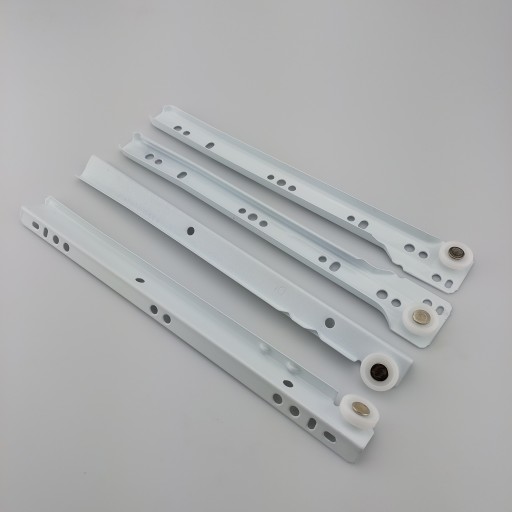2x VALIČKOVÉ VODÍTKO VODIČ NÁBYTKU PRE ZÁSUVKY L-400mm