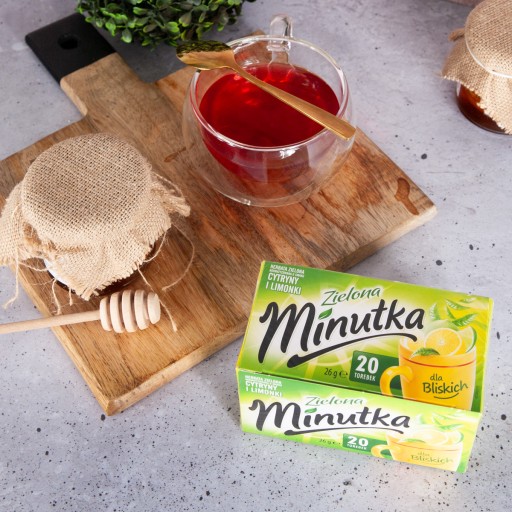 Express Green Lemon Tea Fresh Infusion 20T Poľský čaj Minutka