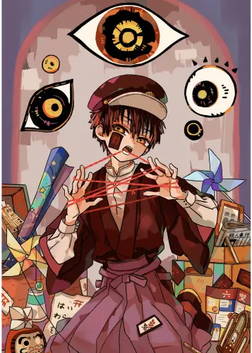 Anime Poster Jibaku Shounen Hanako-kun jshk 009 A3