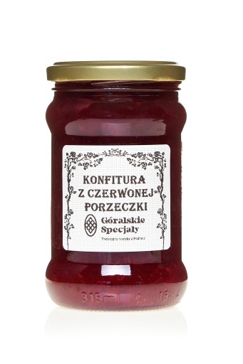 Domáci džem z červených ríbezlí 100%