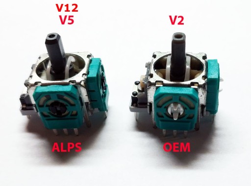 Originálny analóg V5 3D ALPS Xbox One X1 1537 1697