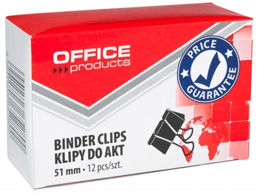 Kancelárske klipy Kancelárske klipy 51 mm 12 ks x2