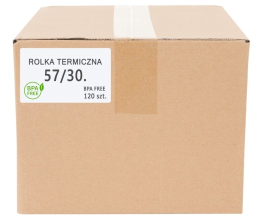 TEPELNÁ ROLEČKA 57X30 DO POKLADNE 10 ks P