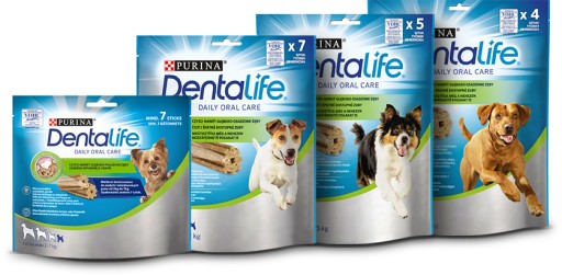 Hryzadlá Purina Dentalife veľké 4 ks 142g