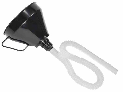 Lievik s flexibilnou hadicou 530 mm, misa 165 mm