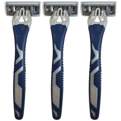 3x Žiletka WILKINSON Quattro TITANIUM