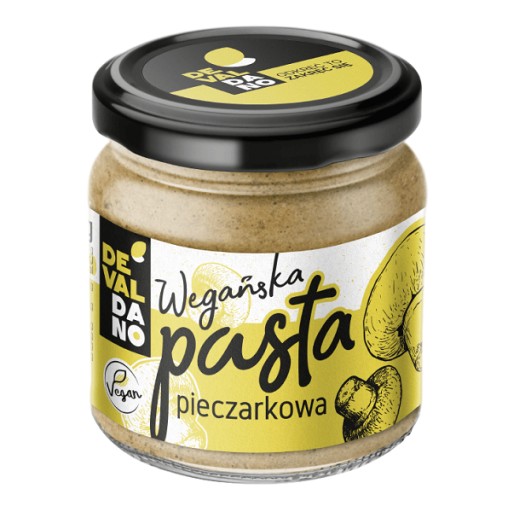 Vegánska hubová pasta 180g Devaldano