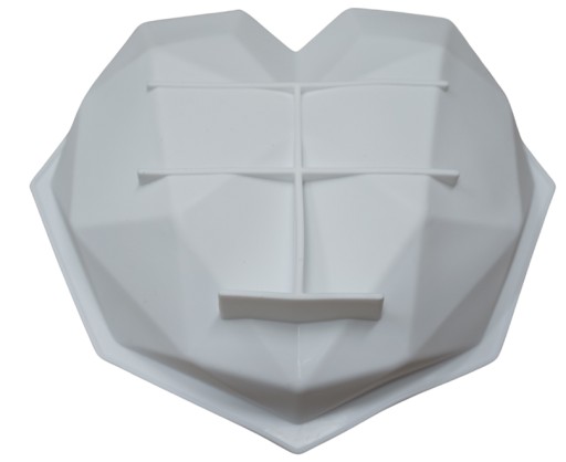 SILIKÓNOVÁ FORMA NA PEČENIE TORTY, VEĽKÉ 3D SRDCE