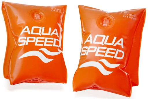 Plavecké návleky pre deti 2 - 6 rokov AQUA SPEED - oranžové