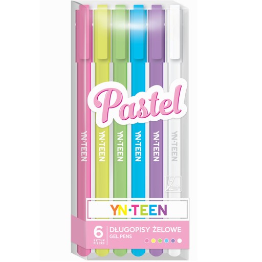 INTERDRUK PASTEL GEL PÉRA SET 6 ks
