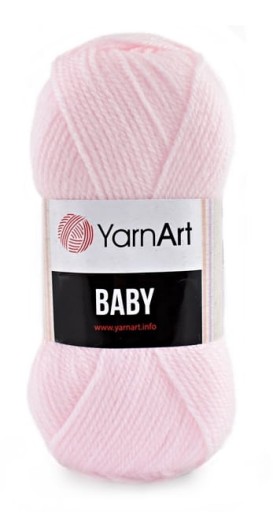 Priadza YarnArt Baby - 853 - bledoružová