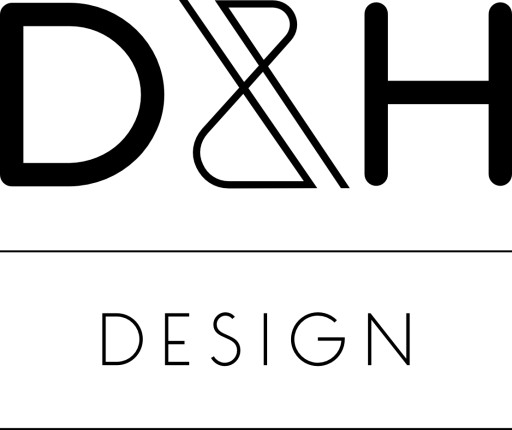 čierny nerezový nápis na vložku D&H DESIGN