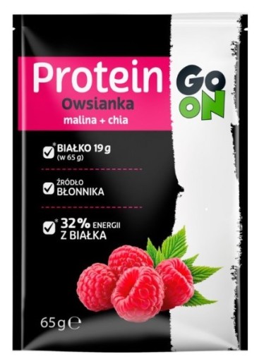 SANTE GO ON PROTEIN OVSENEJ VLOCKY 65G MALINA + CHIA NA RAŇAJKY