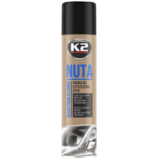 K2 NUTA 600ml - PENA NA ČISTENIE OKIEN BEZ ŽIAHOV