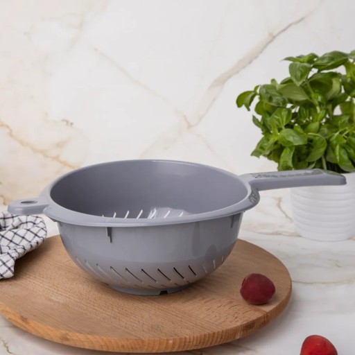 Cedník hlboký Kuchynský cedník s rukoväťou 24cm