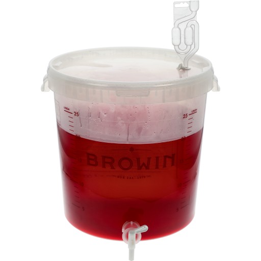 Otočný kohútik pre fermentačnú nádobu