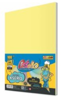 FAREBNÝ PAPIER A4 MIX 5 PASTELOVÝCH FARIEB