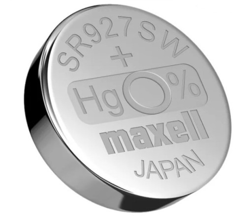 Batéria SR927SW 395 pre hodinky MAXELL Silver Button 1 kus Originál