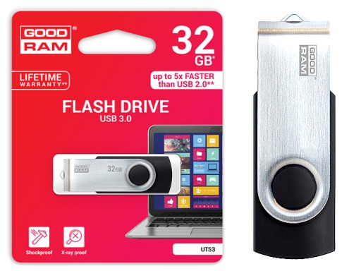 METAL PENDRIVE GOODRAM TWISTER 32GB ako darček