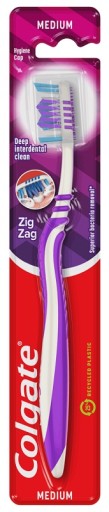 Stredná zubná kefka Colgate Zig-Zag Plus